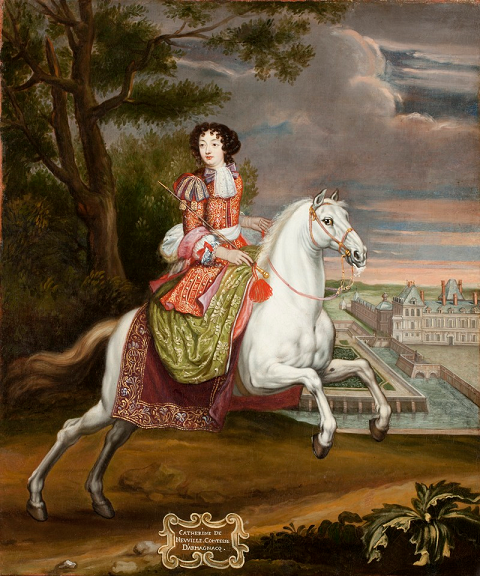 Catherine de Neufville, comtesse d'Armagnac - vers 1670